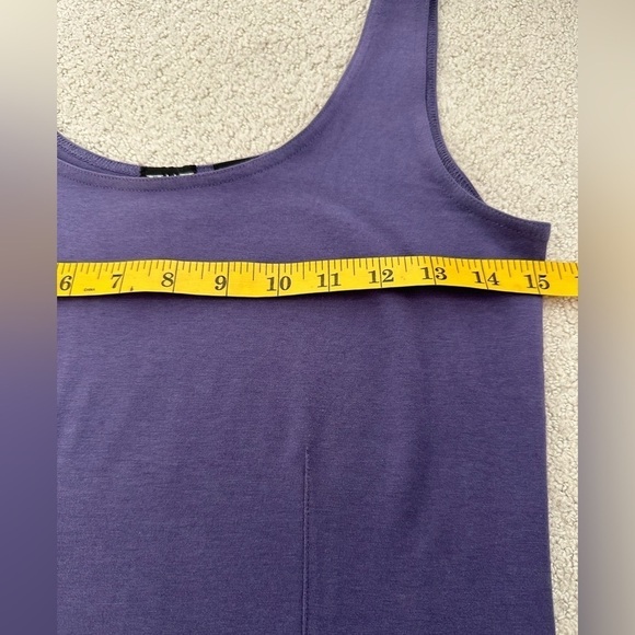 Worth Purple Tank Top, very fitted, Size XP - Picture 6 of 7